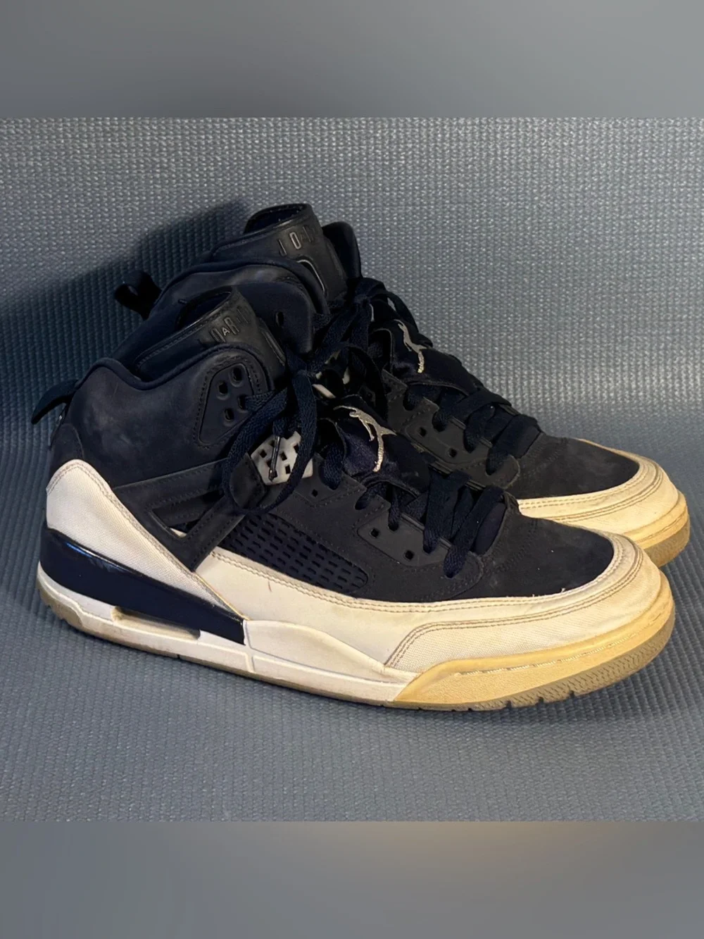 Nike Air Jordan Spizike Midnight Navy Basketball Shoes 315371-406 Men’s Size 11